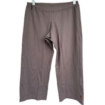 Prana Capri Pants Women 6 Brown Pull On Outdoor Athletic Stretch Leisure... - £14.70 GBP
