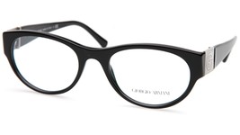 New Giorgio Armani Ar 7022-H 5017 Black Eyeglasses 7022H 52-19-140 B38mm Italy - £58.12 GBP