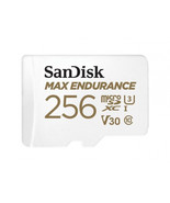 Peerless SDSQQVR-256G-AN6IA 256GB MAX ENDURANCE USD 100/40MB/S U3 V30 C10 C - $2,365.66 MXN