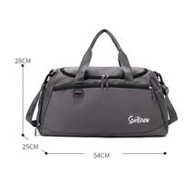 Large Capacity Travel Luggage Bags Dry Wet Separation Tote Handbags Travel Duffl - £92.79 GBP