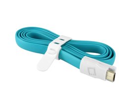 Cellet 3-Feet Anti Tangle Flat Wire Micro USB Charging/Data Sync Cable -... - $1.68