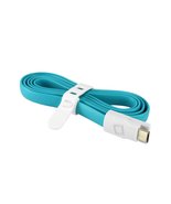 Cellet 3-Feet Anti Tangle Flat Wire Micro USB Charging/Data Sync Cable -... - $30.92 MXN