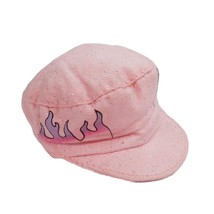 2003 Bratz Strut It 1st Ed Jade Pink Glitter Purple Flame Graphic Hat Ca... - $14.99