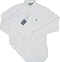 NEW $245 Polo Ralph Lauren Dress Shirt!  Pink Blue White  Italy   *Royal Oxford* - £79.92 GBP