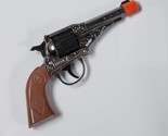 Mustang Metal Western Revolver 8 Shot Ring Cap Gun Metal Diecast Made in... - £18.04 GBP