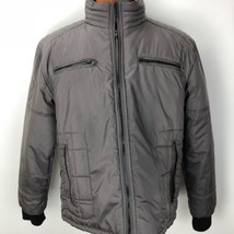 Seduka Womens Gray Jacket Insulated Winter Coat Size XXL Zip Front Puff - £46.90 GBP