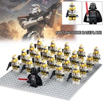 21pcs/Set Building Blocks Darth Vader Star Wars Mini Figures Toys - £26.53 GBP