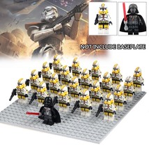 21pcs/Set Building Blocks Darth Vader Star Wars Mini Figures Toys - £26.36 GBP