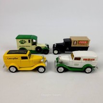 (Lot of 4) Ertl Matchbox Citroen Die Cast Cars Various Cars Caterpillar CocaCola - £11.89 GBP