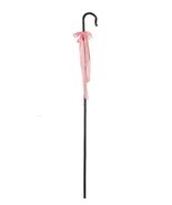 Black Little Bo Peep Costume Crook Staff Hook Pink Ribbon Bow Goth Fairy... - $233.99 MXN