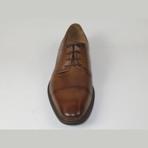 Men's Shoes Steve Madden Soft Leather upper Lace Up Navin Brandy image 3