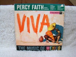 Viva: The Music of Mexico Percy Faith &amp; His Orchestra Vinyl Album, Columbia Recs - £7.10 GBP