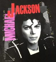 Vintage Michael Jackson T Shirt BAD Single Stitch Tee Tour Concert Album USA 80s - £70.81 GBP