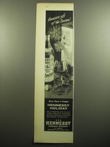 1957 Hennessy Cognac Ad - Heartiest gift of the Season - $18.49
