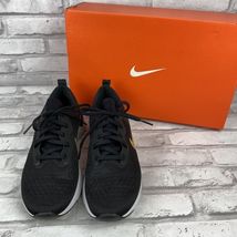 Nike Odyssey React Black Metallic Gold AO9820-011 Size 7 Womens In Box - $62.99