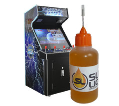 Slick Liquid Lube Bearings BEST Lubricant Full Synthetic Oil for Coin-Op Arcades - £7.75 GBP