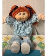 Vintage Cabbage Patch Kid Girl Second Edition Red Hair Blue Eyes Head Mo... - £159.84 GBP