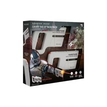 Sharper Image 2 Player Laser Tag Handtank Attack Tactical Pack Set White - $39.59