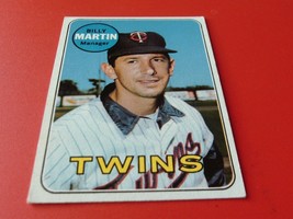 1969 Billy Martin Topps # 547 Twins Near Mint / Mint Or Better !! - $54.99