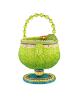 Mary Frances Salty Beaded Margarita Top Handle Bag - $385.98