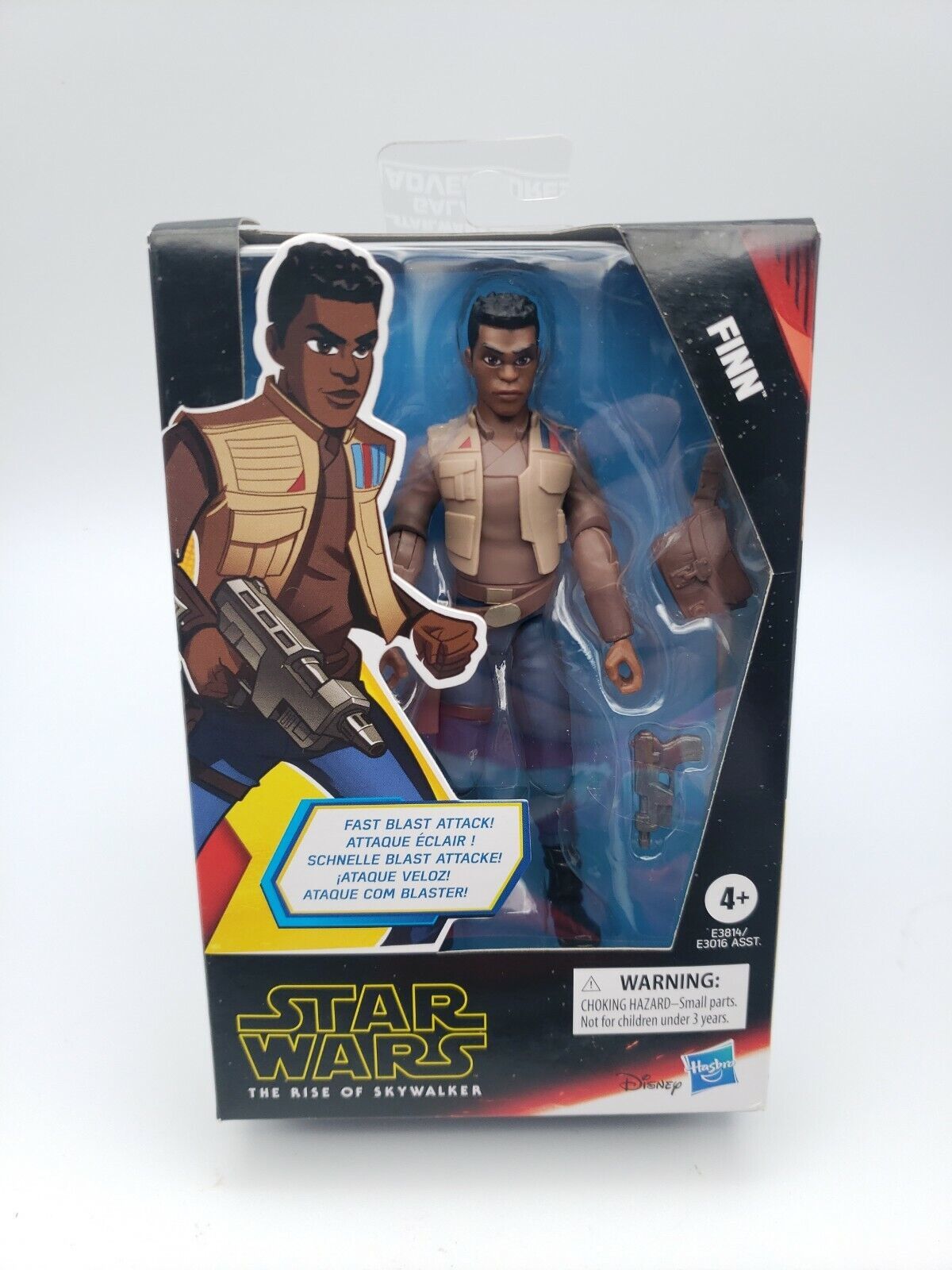 Primary image for Star Wars Galaxy of Adventures Finn 5" Action Figure Rise of Skywalker New