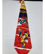 Disney Mickey Unlimited Mens Regular Size Cartoon Graphic Tie Donald Duc... - $7.59