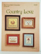 Cross Stitch Connection &quot;Country Love&quot; Leaflet 3 - $3.50