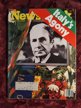 Newsweek May 22 1978 Italy&#39;s Agony Aldo Moro +++ - £8.63 GBP