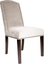 Sole Designs SL3004 Modern Upholstered Camelback Accent Chairs with Nail... - £218.24 GBP