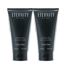 Pack of (2) New Calvin Klein Eternity for Men, 5.0 Fl. Oz. After Shave Balm - £44.56 GBP
