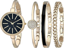 Anne Klein Women&#39;s AK/1470 Bangle Watch and Bracelet Set - £63.99 GBP