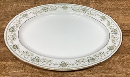 Noritake Fine China #2897 Oval Floral Serving Platter W/ Gold Trim - 13.5x10.25” - £14.98 GBP