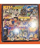 Ace Frehley Kiss signed lp Unmasked, 4 members, Original, Vintage, Great... - $400.00