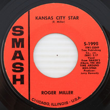 Roger Miller – Kansas City Star / Guess I&#39;ll Pick Up - 1965 45 rpm Recor... - $12.48