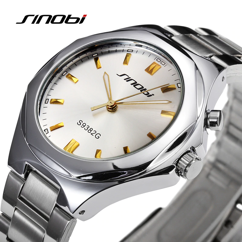 SINOBI Top Brand Fashionable Luxury Quartz Watch - Men's / Gents, Water Resistan - $26.99