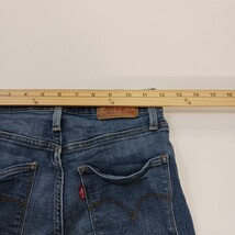 Levi’s 721 High Rise Skinny Jeans Womens Blue Stretch Jeans Size 26 Fits (24×29) image 10