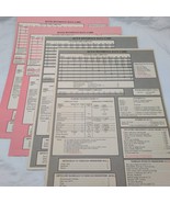 (4) Avalon Hill Advance Squad Leader Quick Reference Data Cards - $16.28 CAD