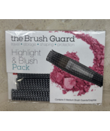 The Brush Guard Highlight &amp; Blush Pack 5 Med Brush Guards, Black, Sealed - $149.85 MXN