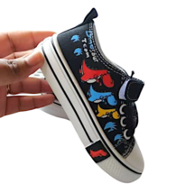 Dinosaurs Boy&#39;s Canvas Sneakers Comfort Flat Kids Sport Shoes Toddler Tr... - $23.09+