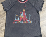 Junk Food x Disney Parks Forever Walt Disney World Castle T-shirt Women’... - £7.97 GBP