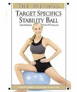 The Method - Target Specifics: Stability Ball (DVD,2003) Abs, Arms, Hips... - $5.99