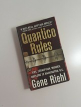 Quantico Rules By Gene Riehl 2003  paperback fiction novel - £3.80 GBP