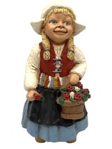 1987 Martha Holcombe All Gods Children Dutch Girl Figurine Katrina #21 - £18.59 GBP