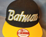 Batman 9 Fifty New Era Baseball Cal Hat Snapback - $28.66