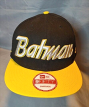 Batman 9 Fifty New Era Baseball Cal Hat Snapback - $28.66
