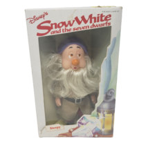 Vintage Bikin Snow White And The Seven Dwarfs 6.5&quot; Fully Jointed Sleepy Doll - £29.50 GBP