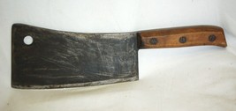 DASCO Meat Cleaver Butcher Knife 8&#39;&#39; Blade Hand Made Vintage Collectible - £194.75 GBP