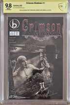 &quot;Crimson Shadows&quot; Issue #1 - Signed, Slabbed, &amp; Graded at 9.8 - £78.09 GBP