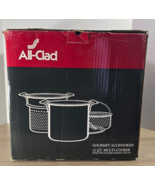 All-Clad 12-Quart Multi Cooker Steamer W/ 2 Baskets &amp; Lid Open Box - $2,768.03 MXN