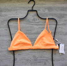 Milly Cabana Creamsicle Capri Adjustable Triangle Bikini Top (L) Nwt - £71.94 GBP